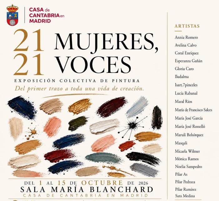 Cartel — 21 Mujeres / 21 Voces