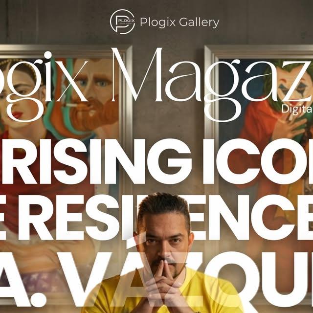 Cartel — Representación con la Galería Plogix de Londres