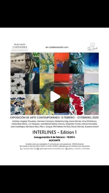 Cartel — Interlines 1° Edición